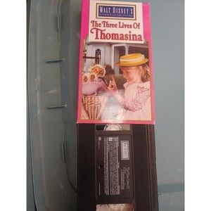 The Three Lives of Thomasina VHS Walt Disney Studio Film Collection Video Tape